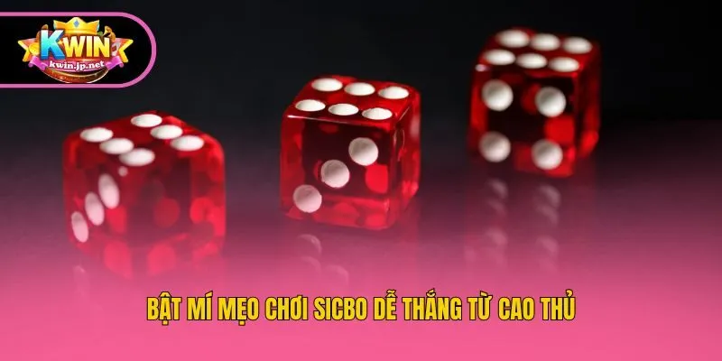 Bật mí mẹo chơi Sicbo dễ thắng từ cao thủ